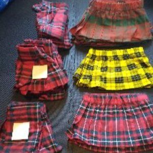 Tartan kilt mini skirt - MANY FOR SALE!